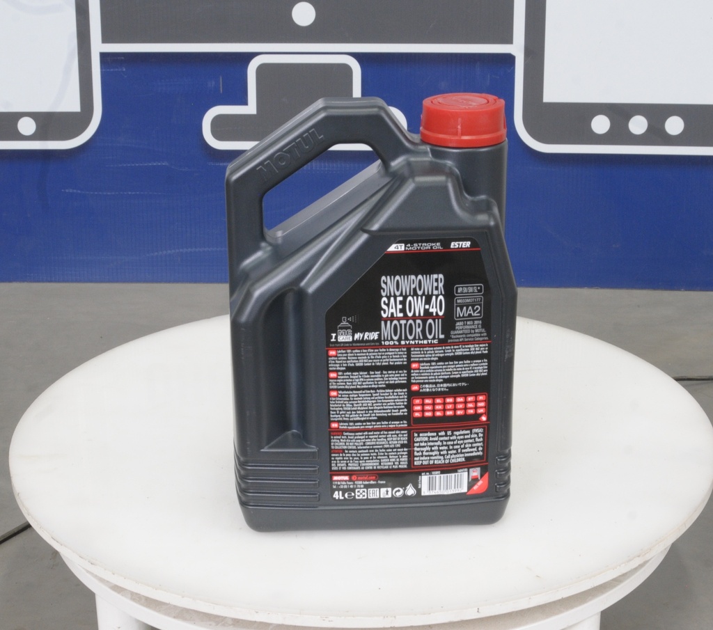 SNOWPOWER ESTER 4T 0W40 4L MOTUL