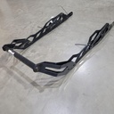 BUMPER_154 REAR KIT Black