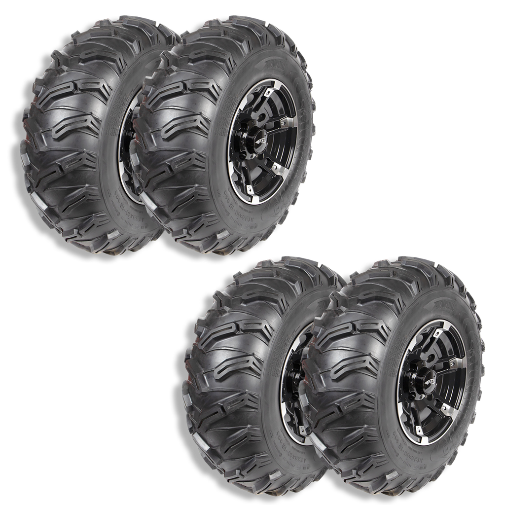 2x 25x8-12 / 2x 25x10-12 BLACK WIDOW LM-869 AMS