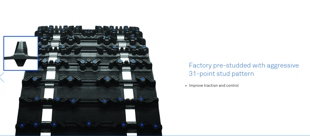 TRACK ICE ATTAK 15X121 - 1.0625" 9028H