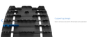 TRACK ICE COBRA SWT 24X154-1.5 9422U
