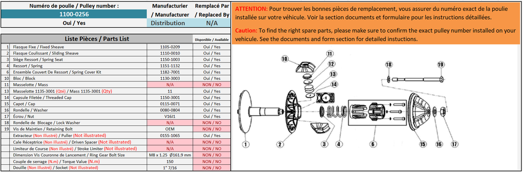 CLUTCH POWERBLOC 80 SKI-DOO SUMMIT 700, MACH Z 809 1997-2003