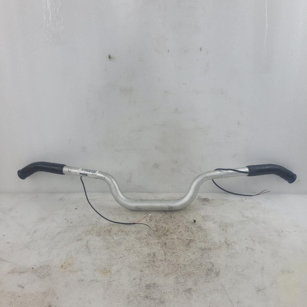 clear handle bar model-black-orange