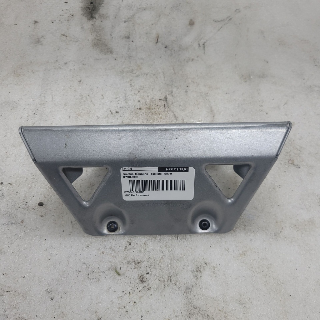 Bracket, Mounting - Taillight - Silver