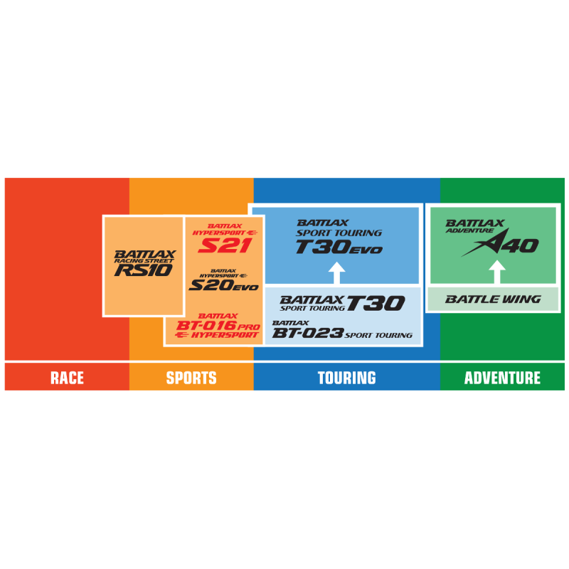 190/55ZR17 75W BATTLAX S21 REAR