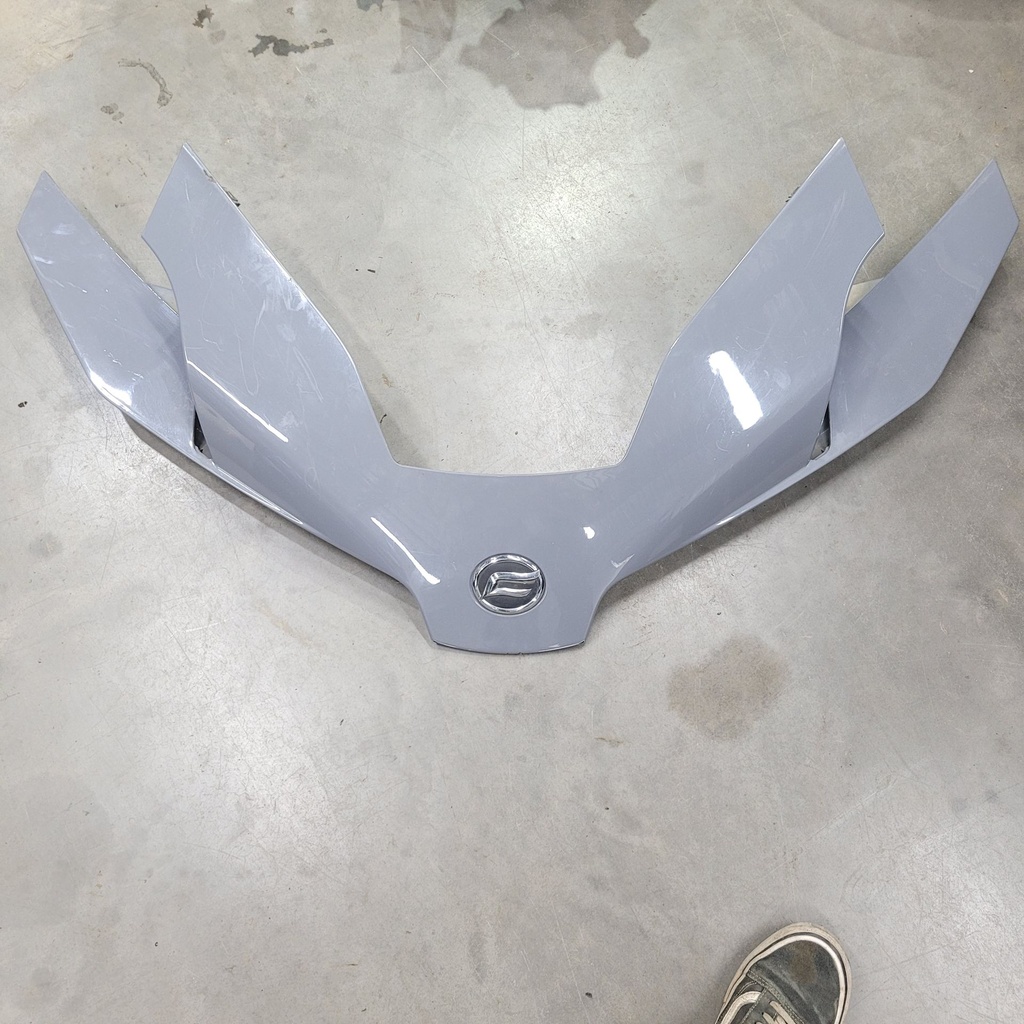headlight panel, ghost gray ghost gray
