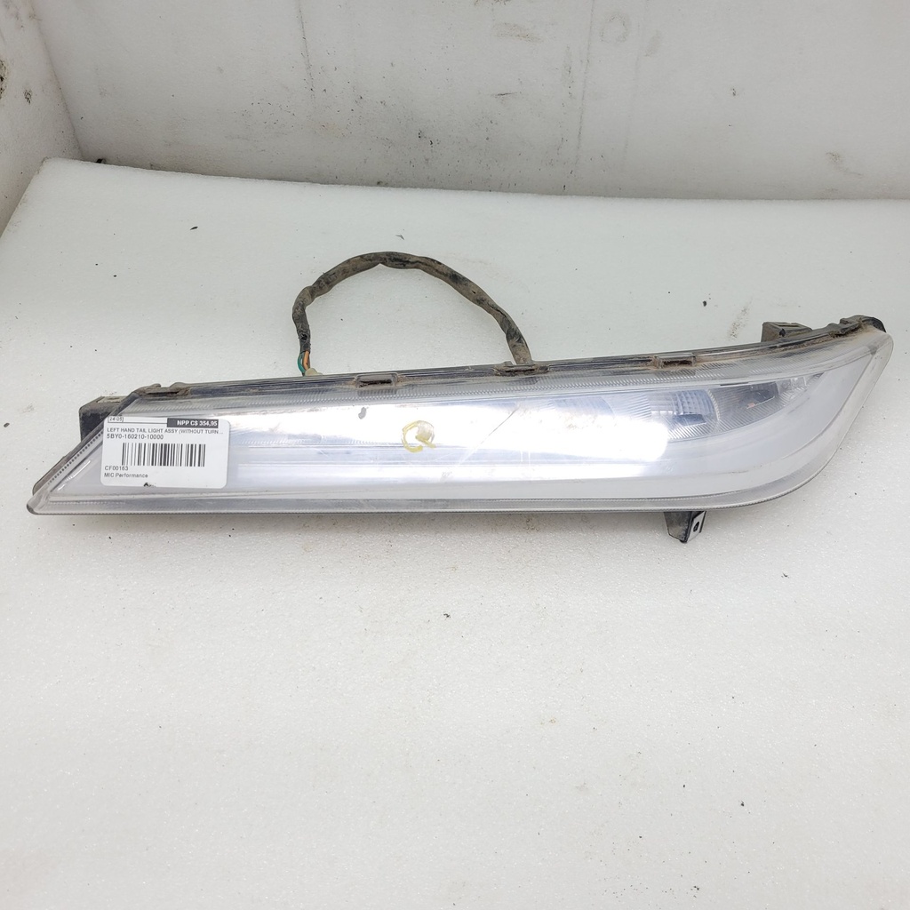 lh tail light assy without turn light