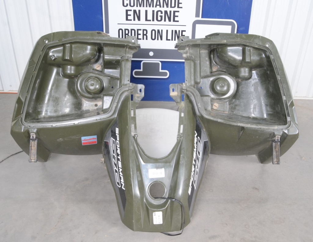 front cab assembly, sb grn mtlc