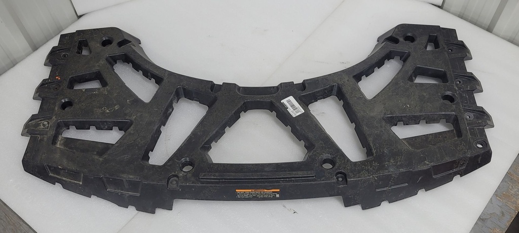 RACK ASSEMBLY, REAR, GLOSS BLAC