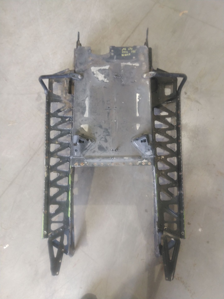 Tunnel, Front - Assembly - Black (inc. 3-4)