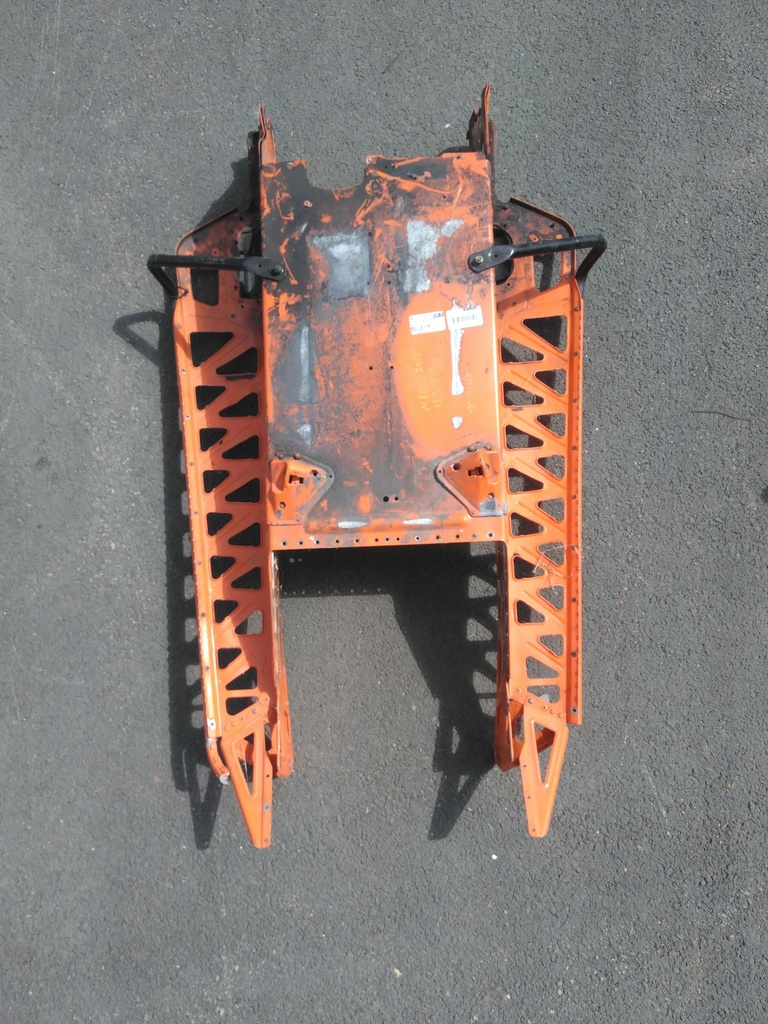 Tunnel, Front - Assembly - Orange (inc. 3-4)