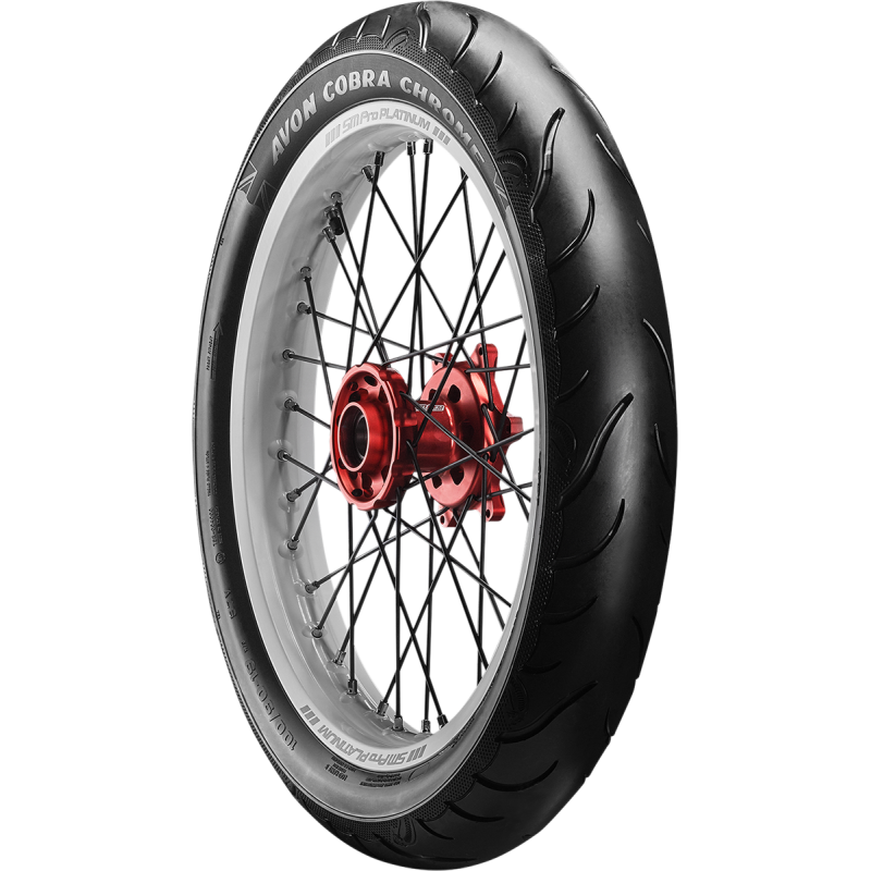 MH90-21 56V AV91 COBRA CHROME REINFORCED FRONT