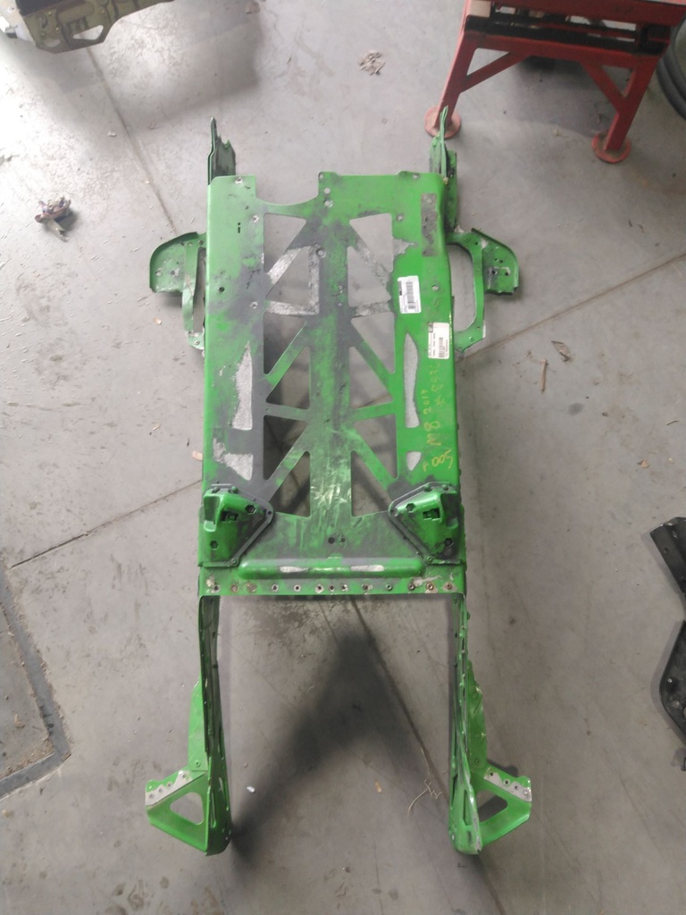 Tunnel, Front - Assembly - Green (inc. 3-4)