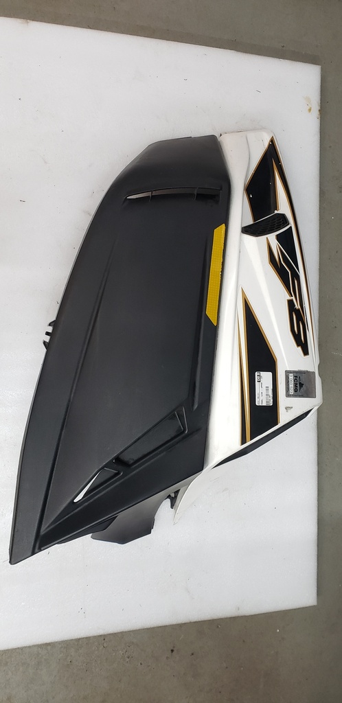 panel, side - upper - w/o decals - left - white (inc. 3)