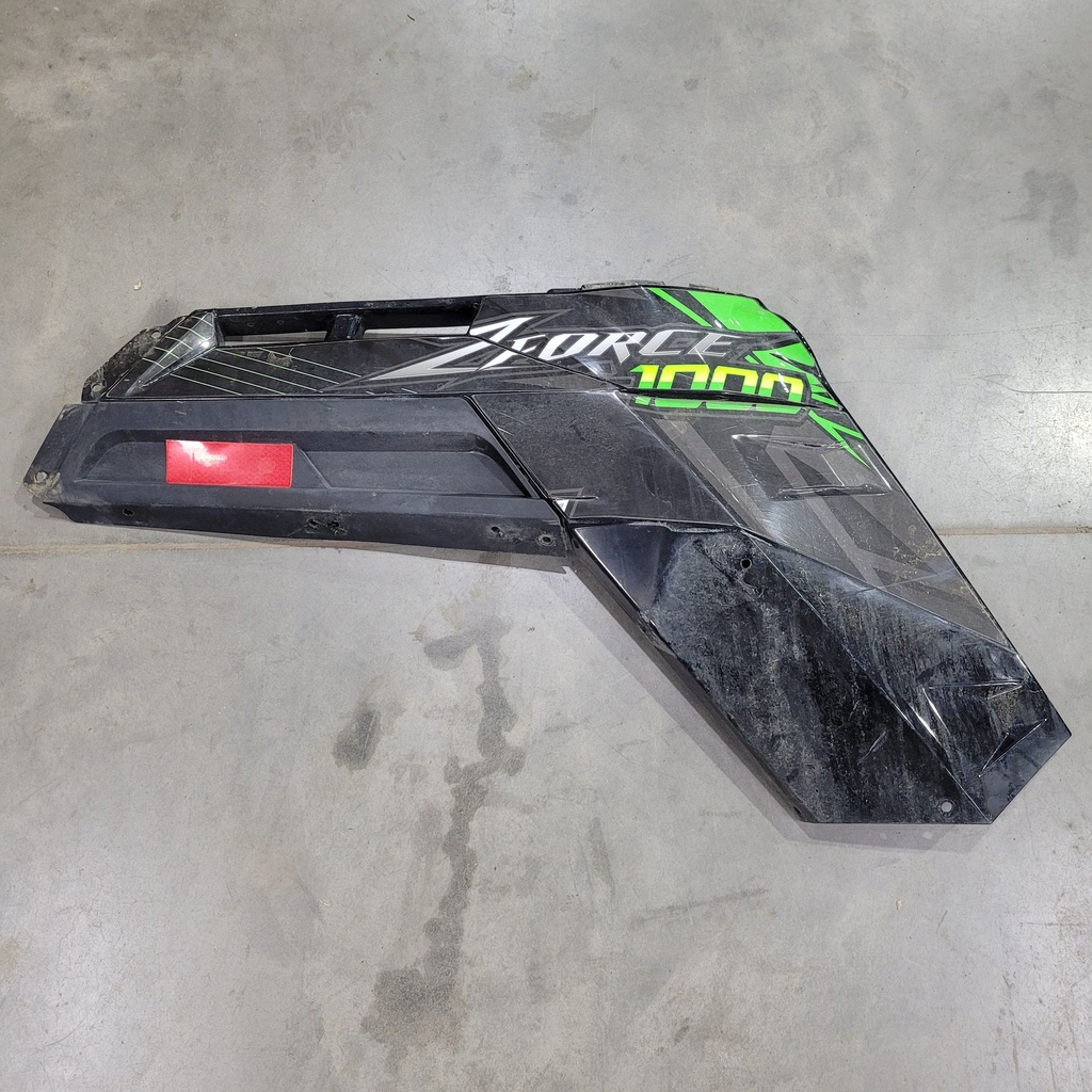 rear fender flare (rh), new royal blue new royal blue