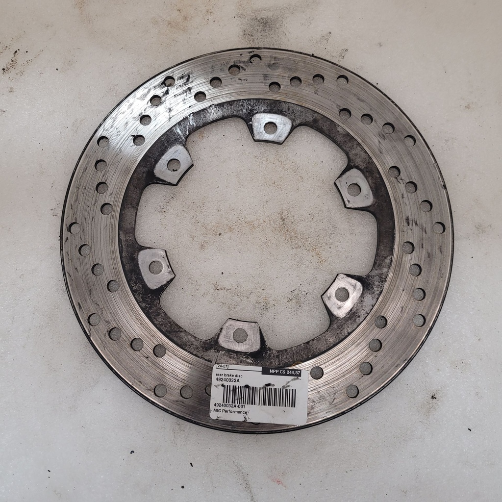 rear brake disc