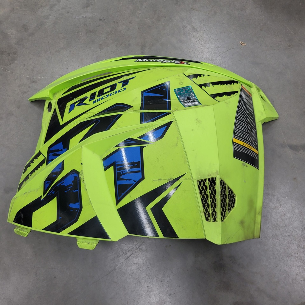 panel, side - left - green (inc. 3-5 and 14-17)