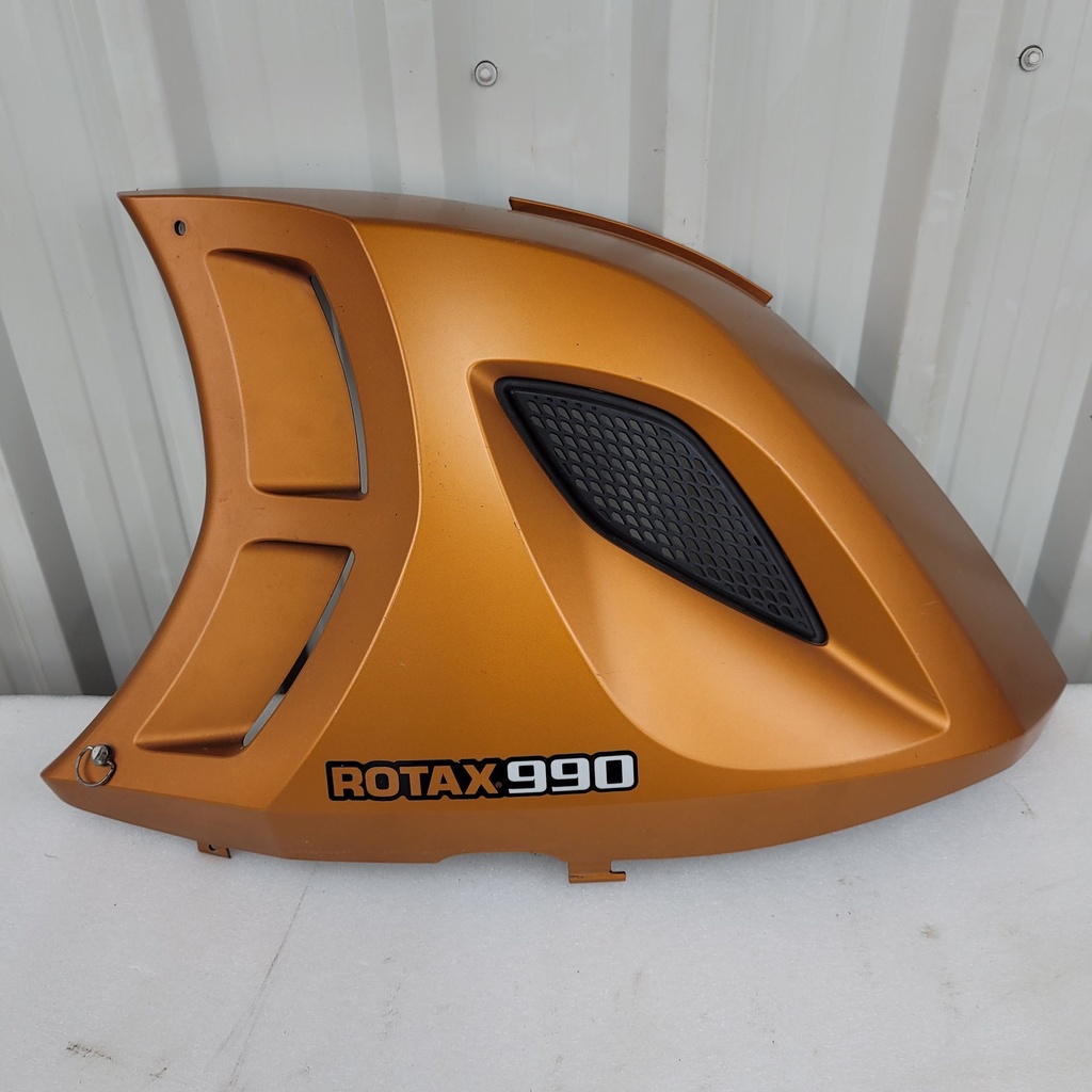 lh side panel, alloy orange rs-s alloy orange-black model