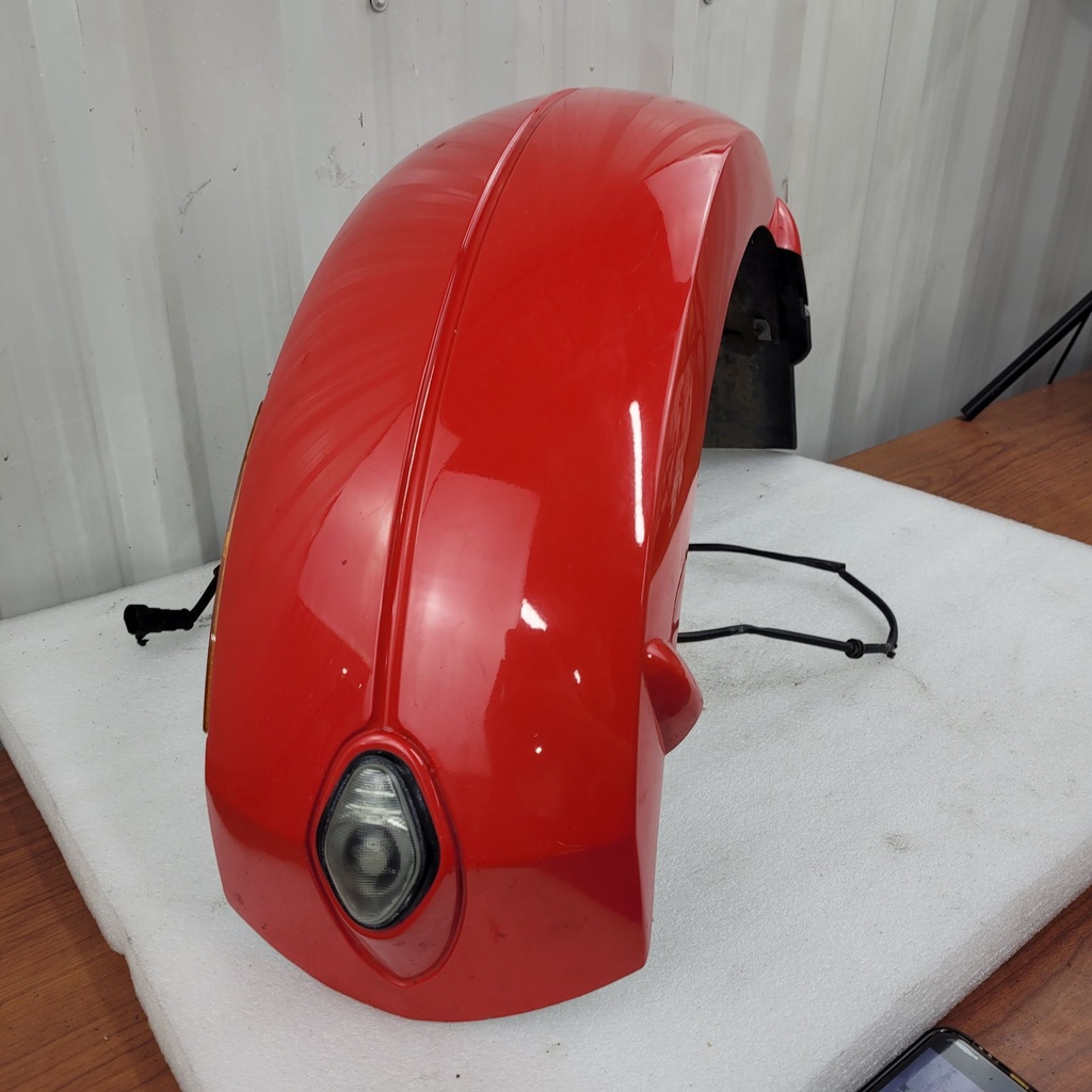 rh front fender, red red