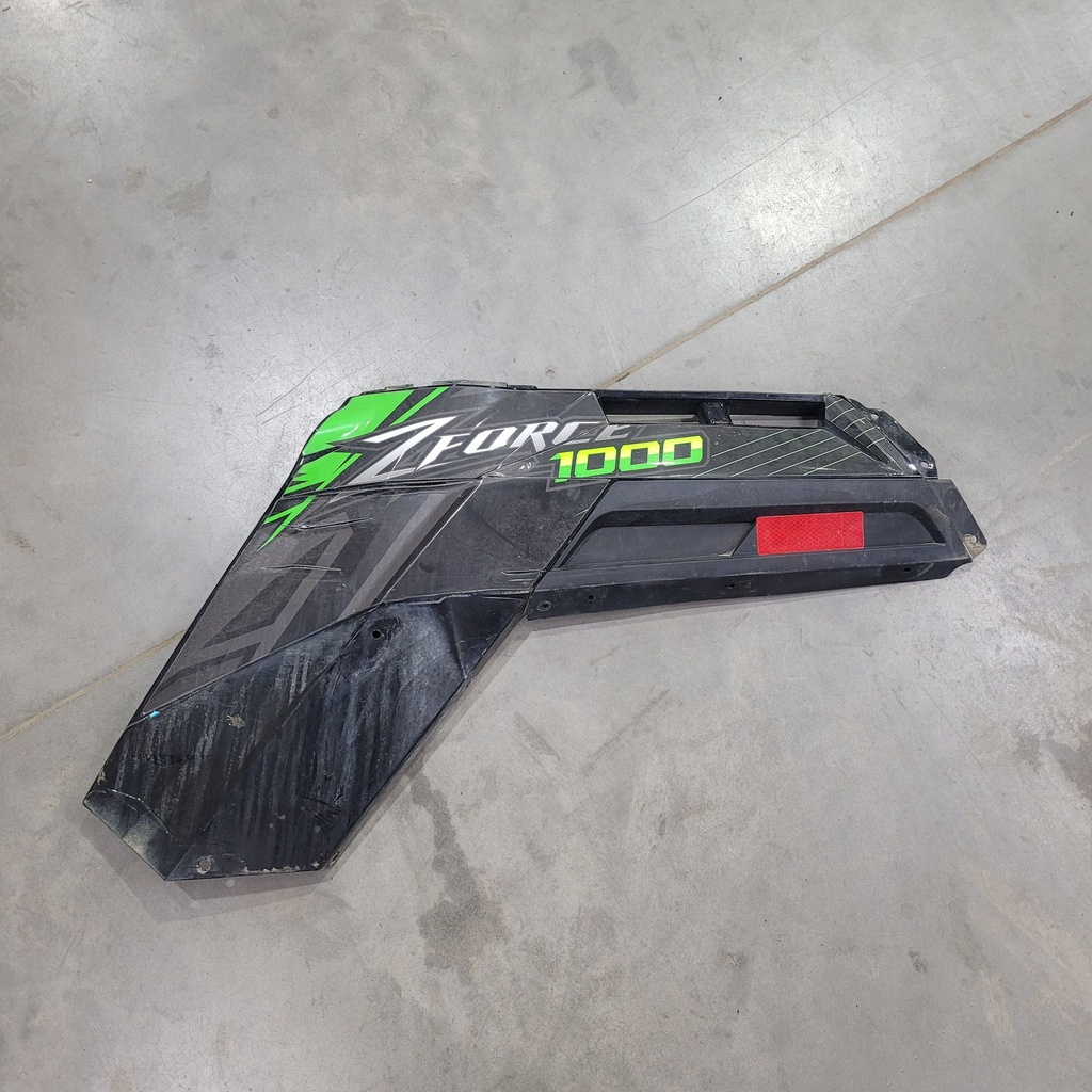 rear fender flare (lh), new royal blue new royal blue