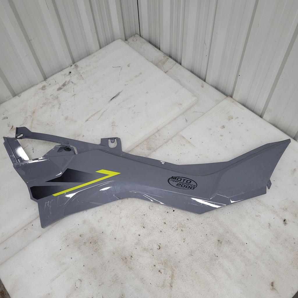left hand side cover, ghost gray