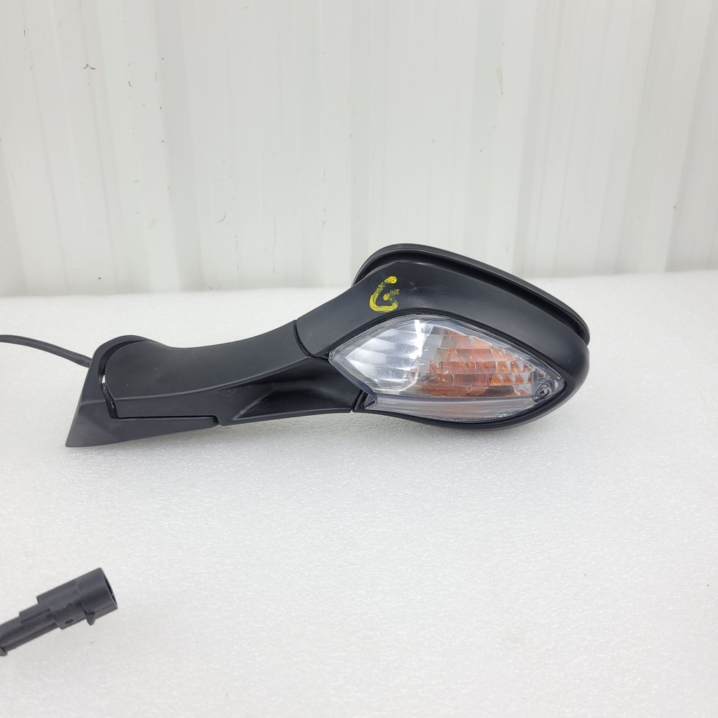 lh lighted mirror ass'y