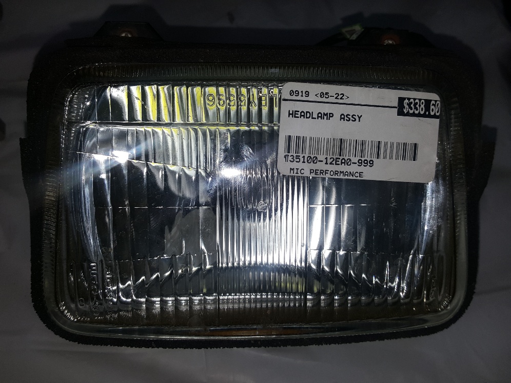 headlamp assy