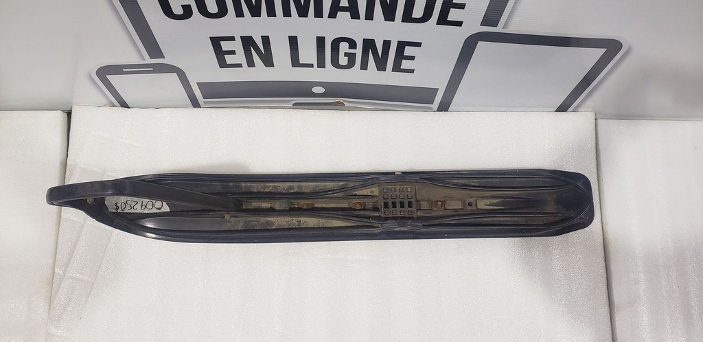 ski, plastic - black