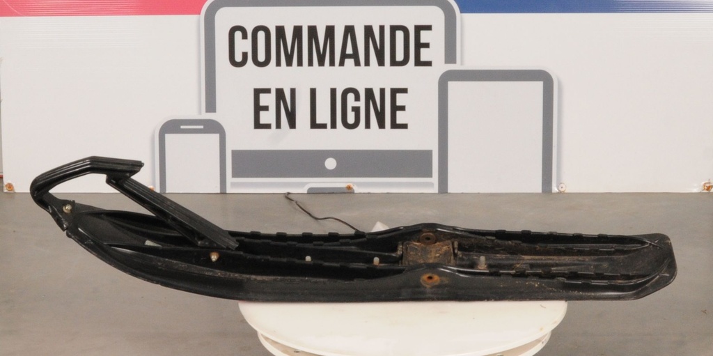 ski, plastic - black