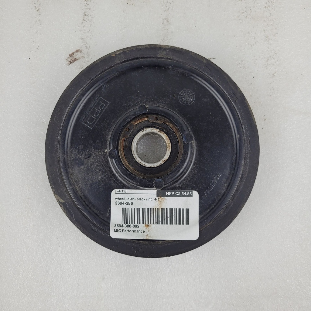 wheel, idler - black (inc. 4-5)