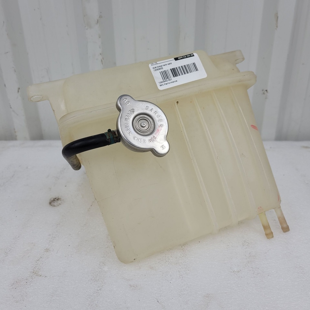 dual surge tank weld