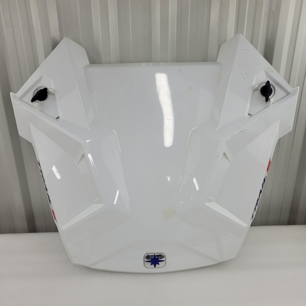 hood-center,nylon,white