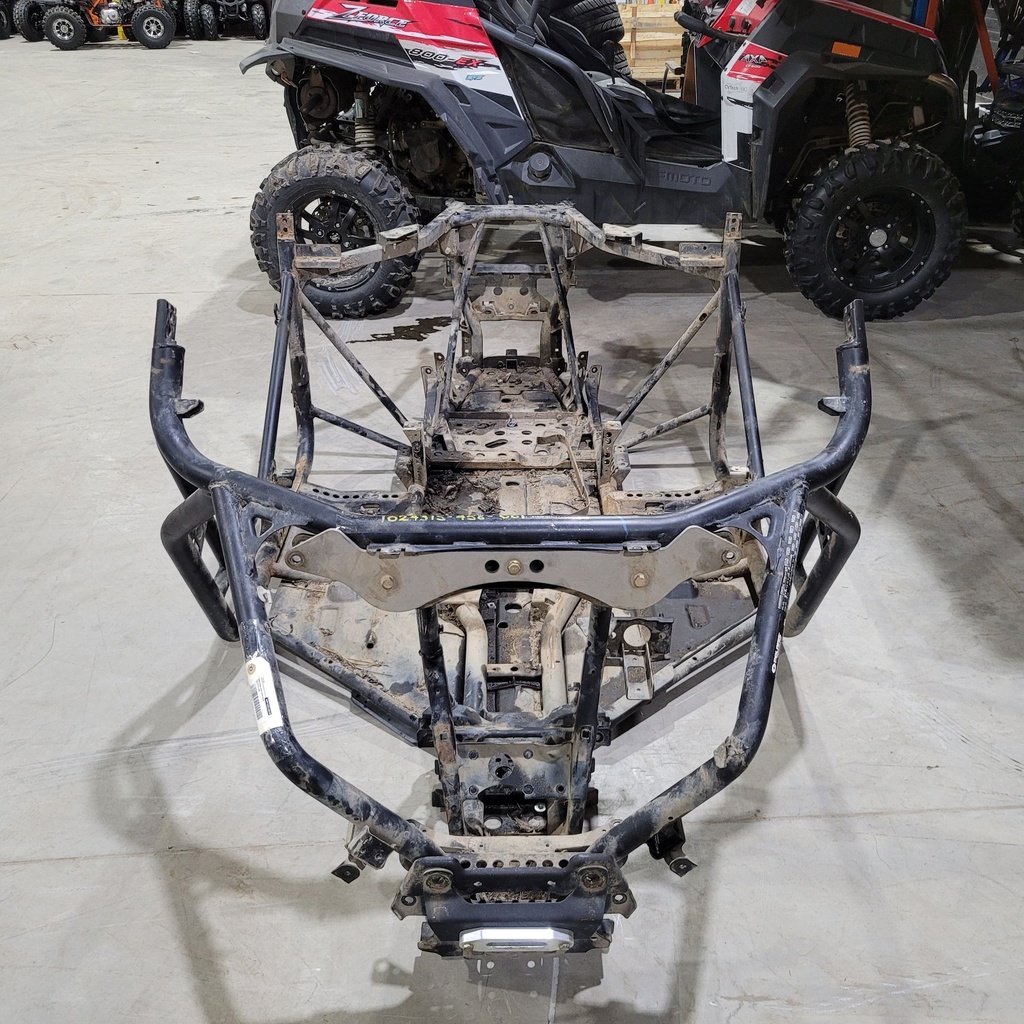 main frame weld, matte black