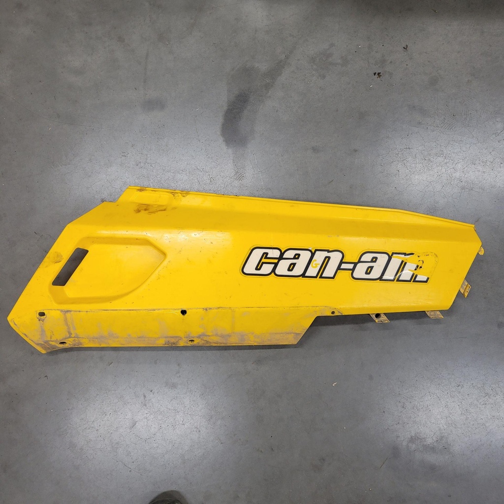 (new ref. 708301242) lh rear fender, yellow xt model yellow