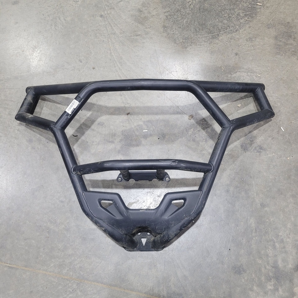 Front High Coverage Bumper, Matte Black