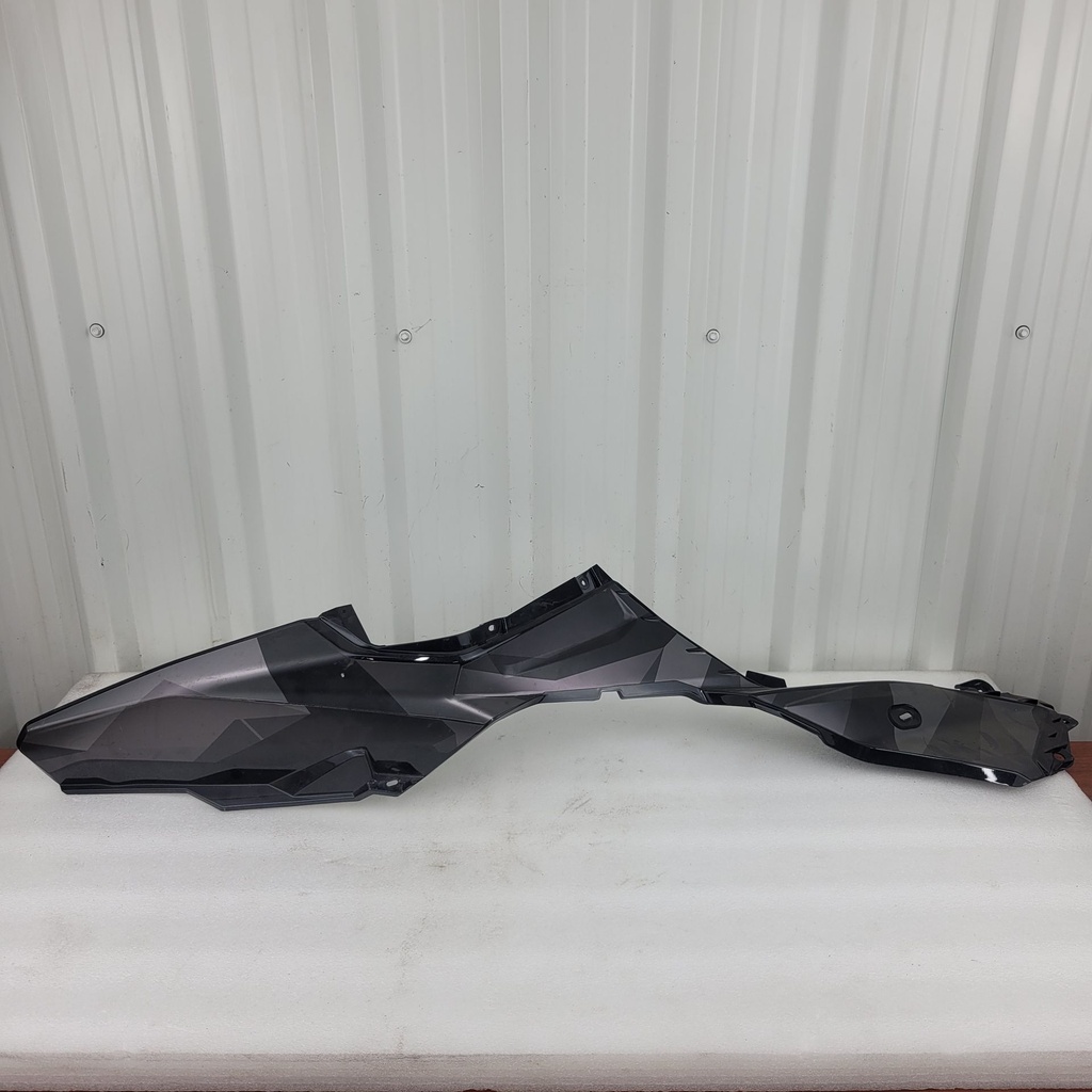 rh rear hood model timeless black metallic