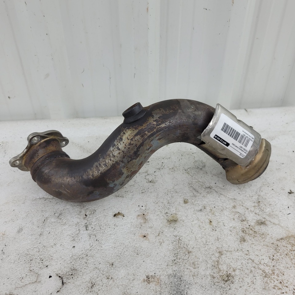 rear exhaust tuned pipe