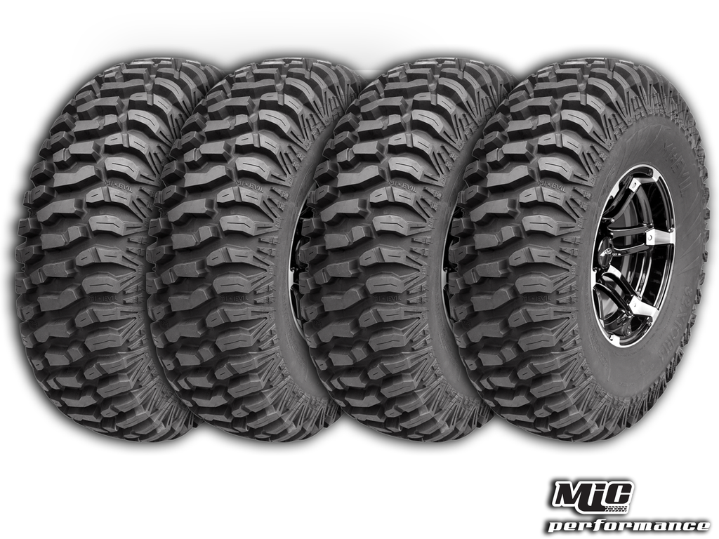 [LOT-0320-0898] 4x 30x10R14 M1EVIL 8PR TW460 AMS
