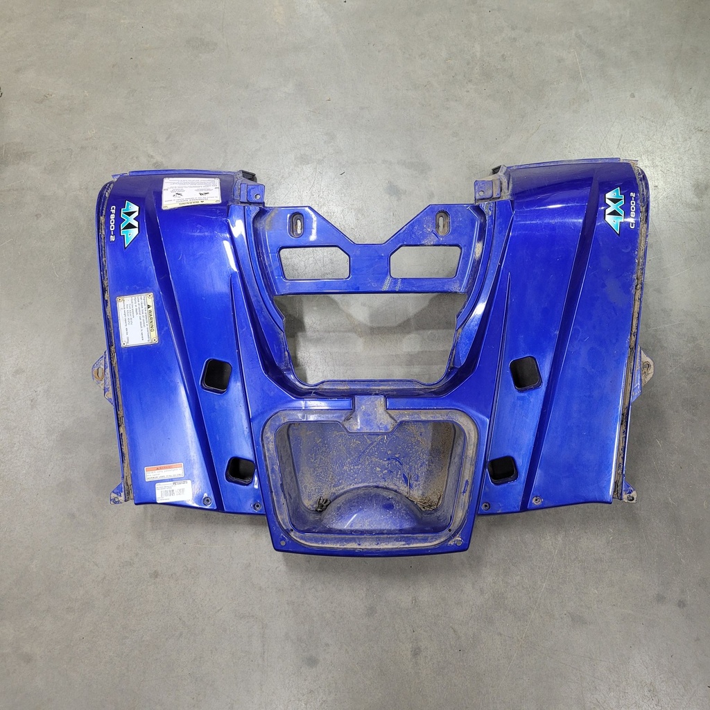 rear fender, injected pearl blue