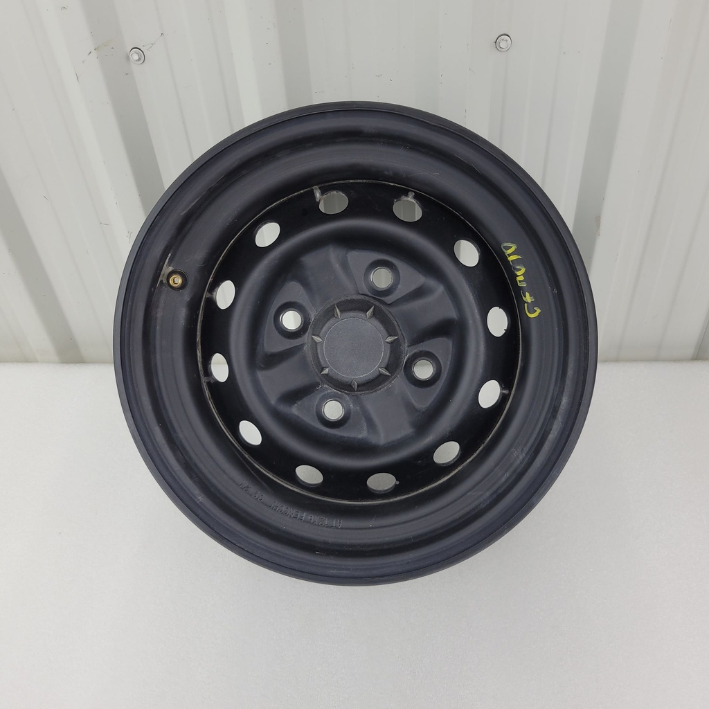 (new ref. 9030-070100-20000) front steel rim 12", steel rim, black paint
