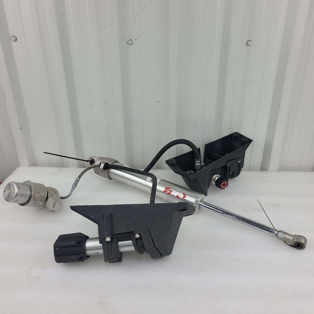 rear shock with quick adjust system