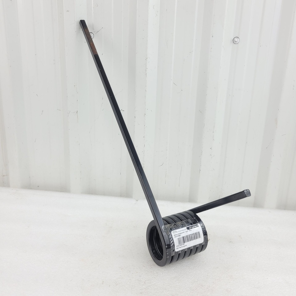 spring, suspension - right - black