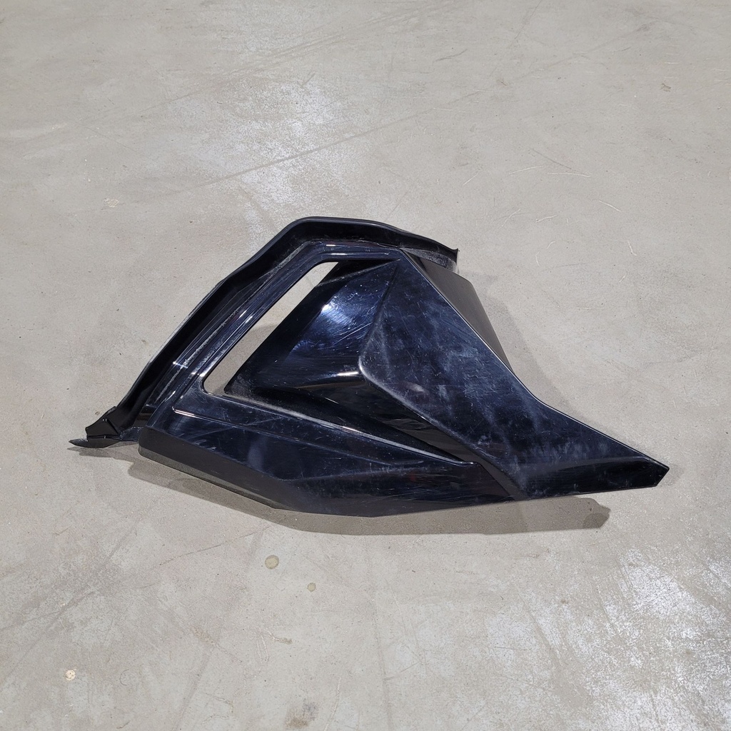 Black - LH Side Bottom Pan Panel Deep Black Foot Panel Closed Models