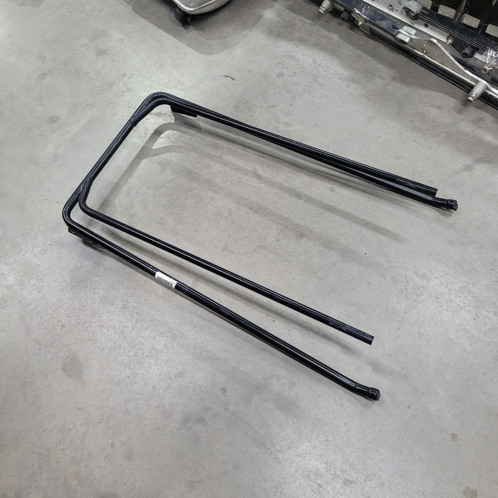 bumper, rear - black