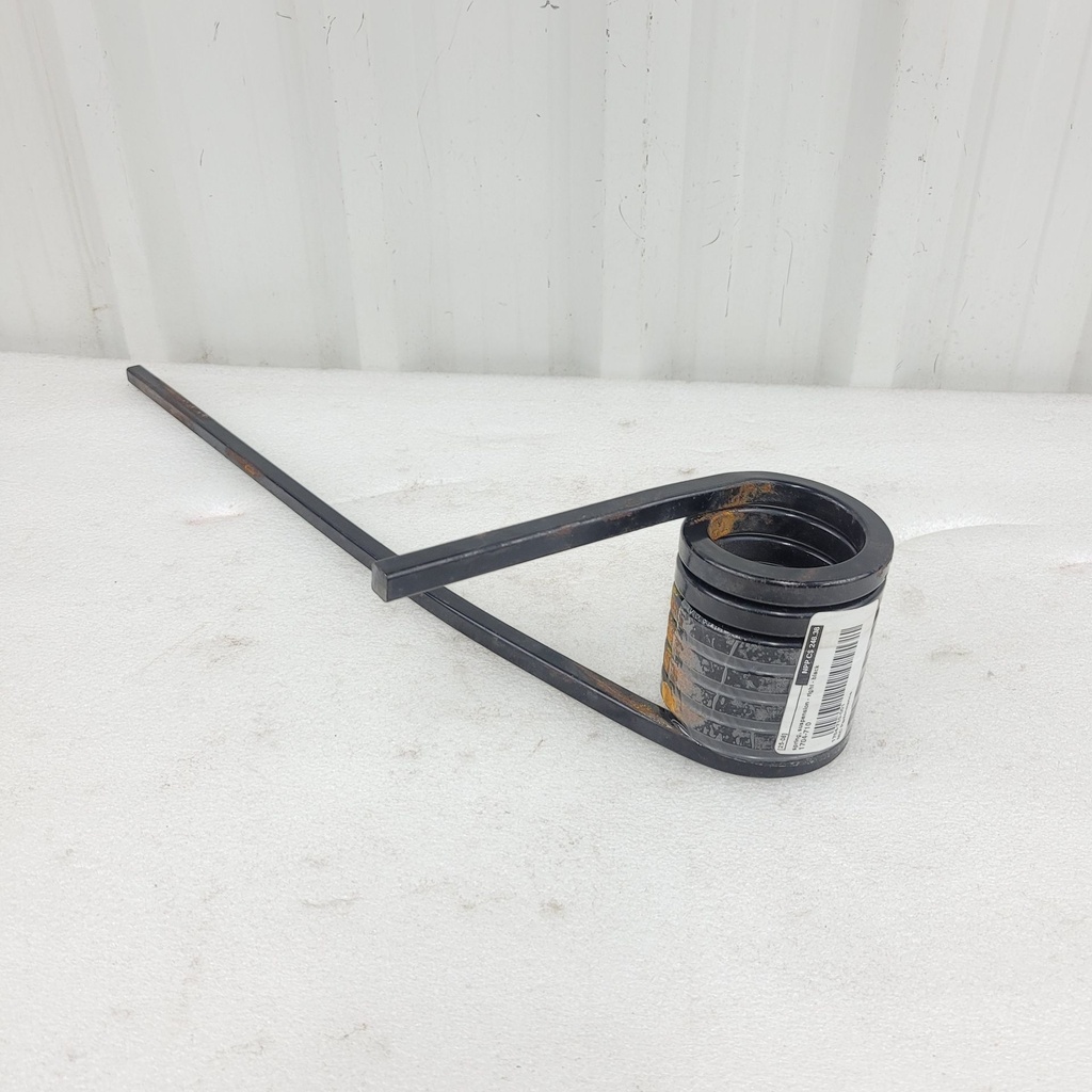 spring, suspension - right - black