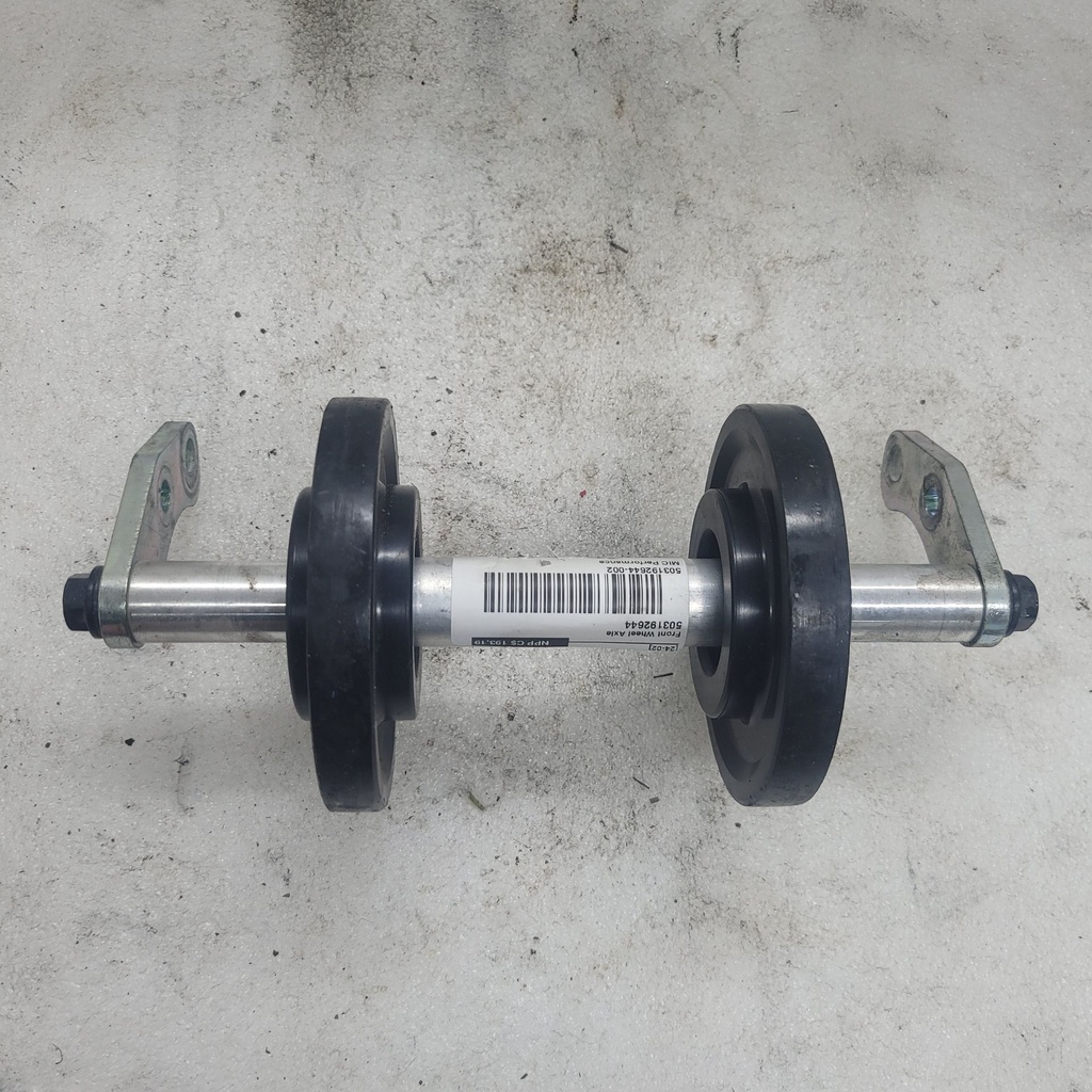 front wheel axle