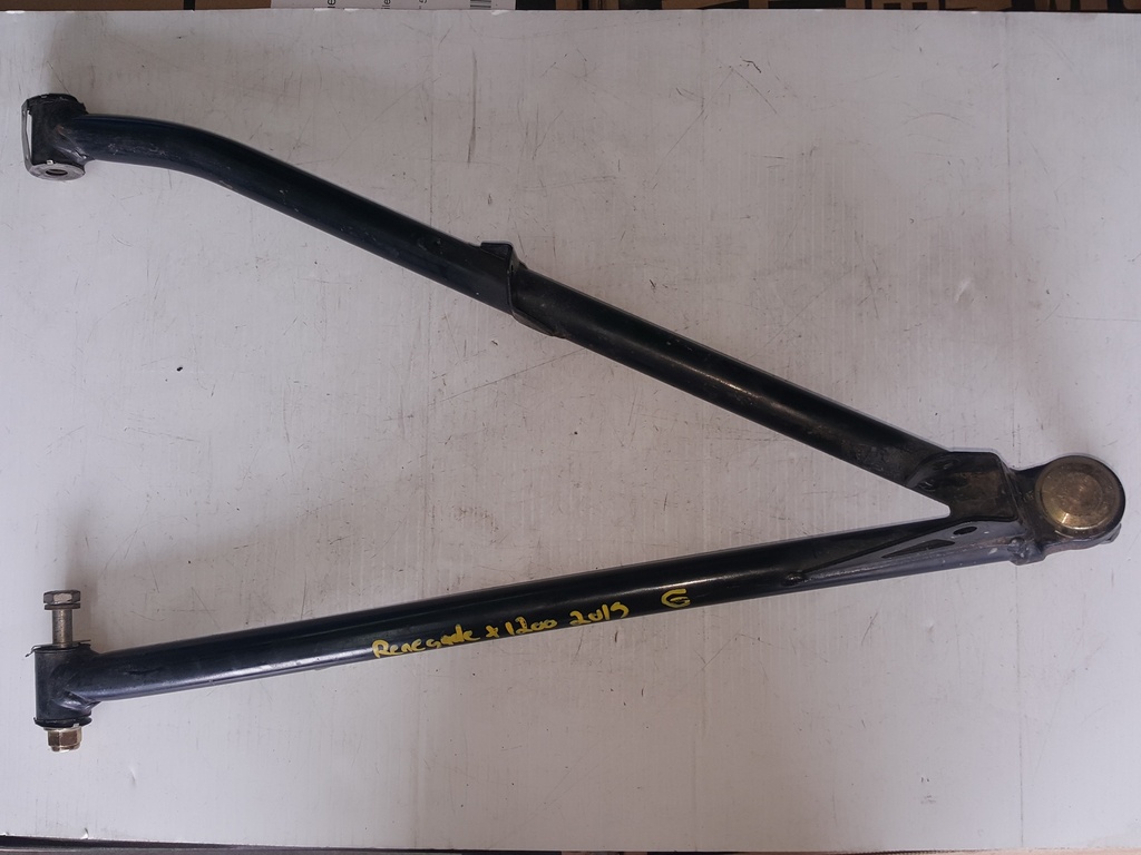 lh lower arm 42", black epoxy except package sport