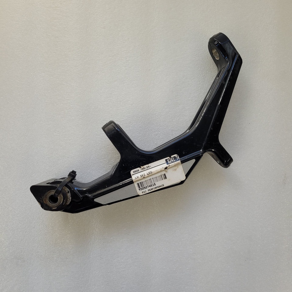 deep black, lh ski leg model with deep black ski leg