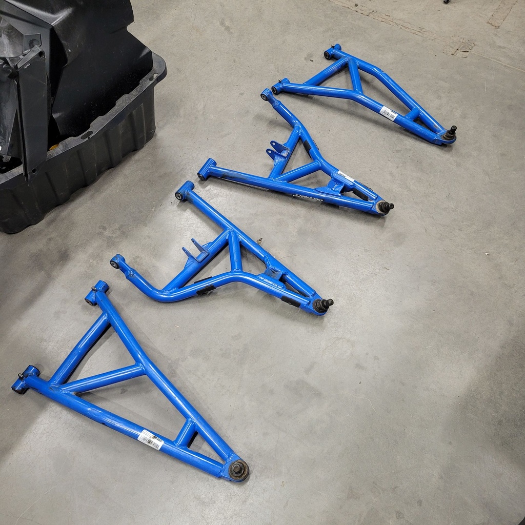 Polaris RZR XP Turbo High Clearance 1.5" Forward Offset Tubed A Arms