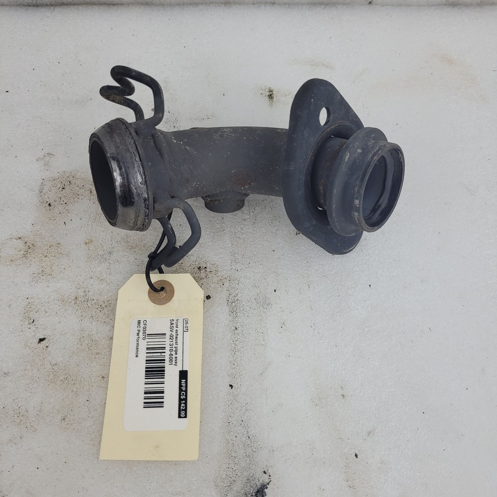 front exhaust pipe assy